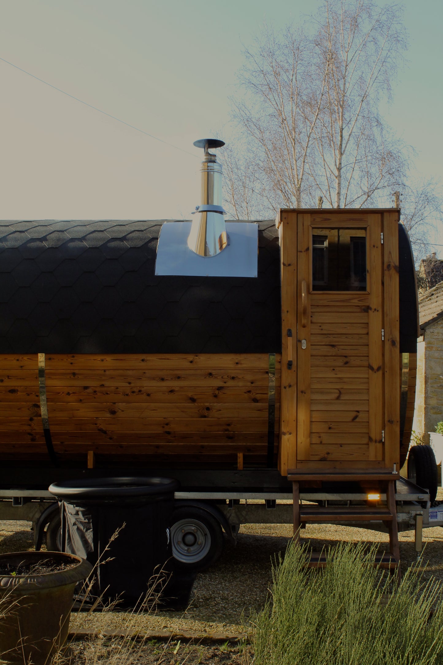 MOBILE PRIVATE SAUNA AND COLD PLUNGE HIRE