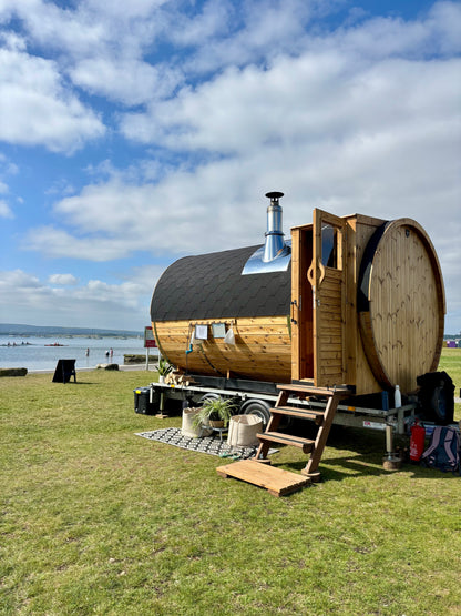 MOBILE PRIVATE SAUNA AND COLD PLUNGE HIRE